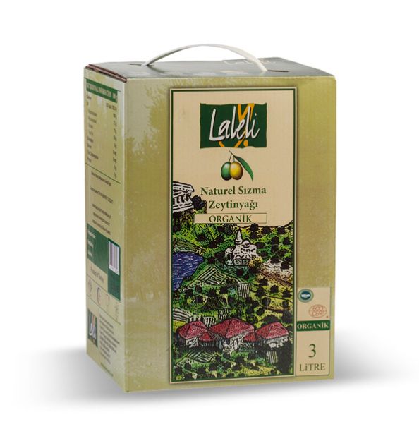 Organik Naturel Sızma Zeytinyağı 3Lt. Bag in Box  resmi