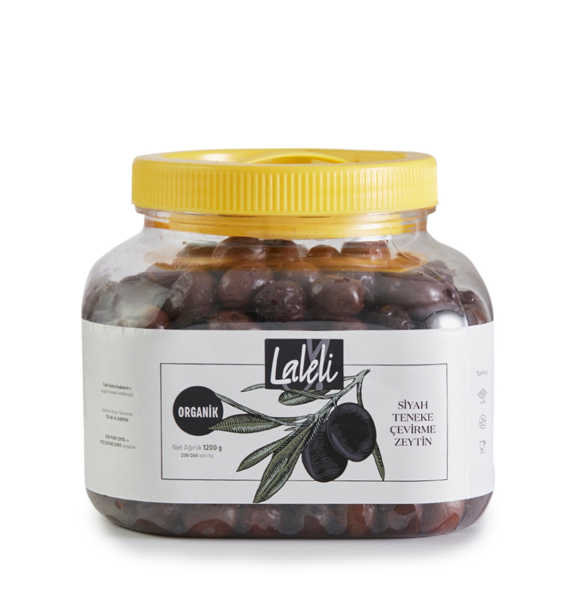 Organik Çevirme Zeytin 1,2kg. Pet Ambalaj (YENİ SEZON)  resmi