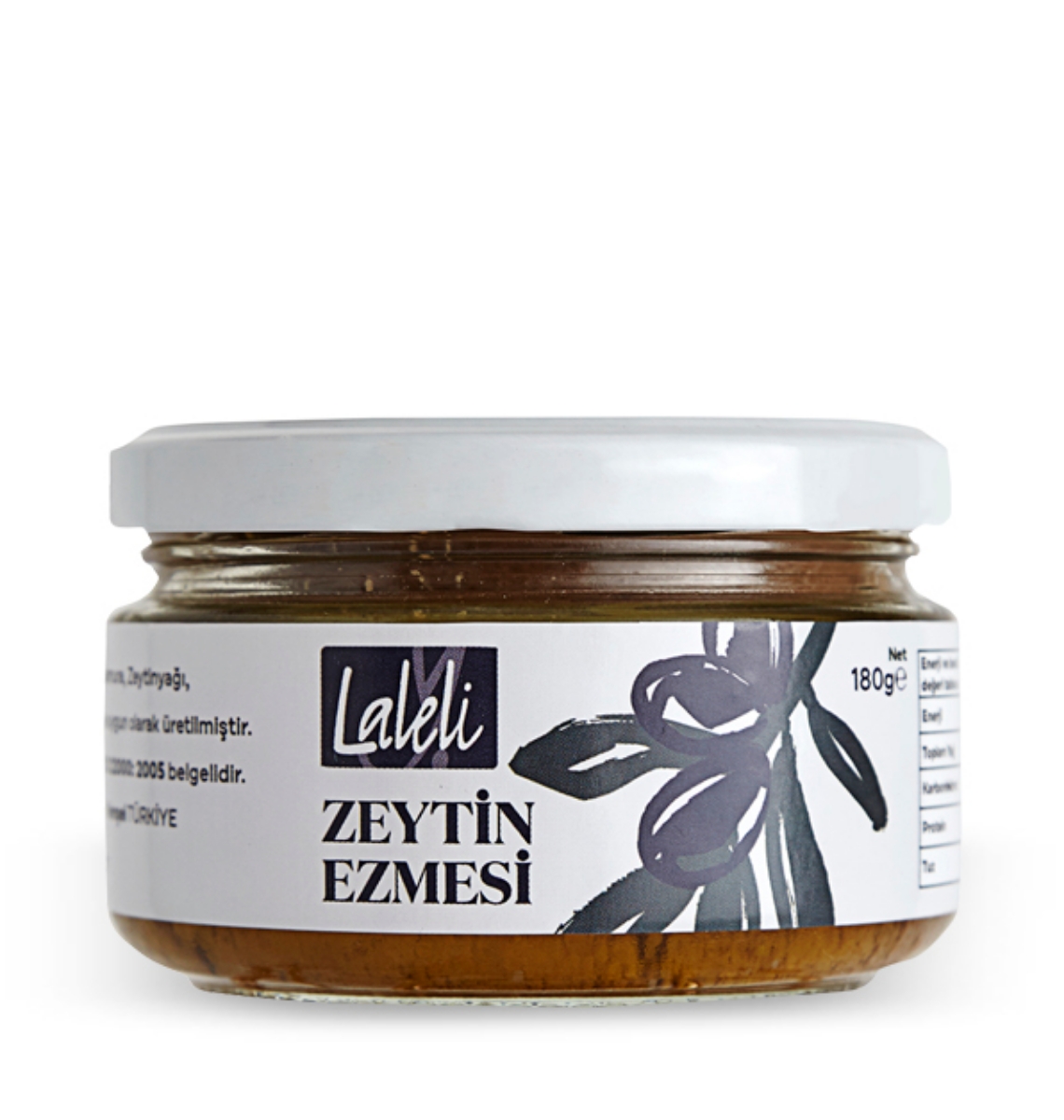 Yeşil Zeytin Ezmesi Sade 180gr  resmi