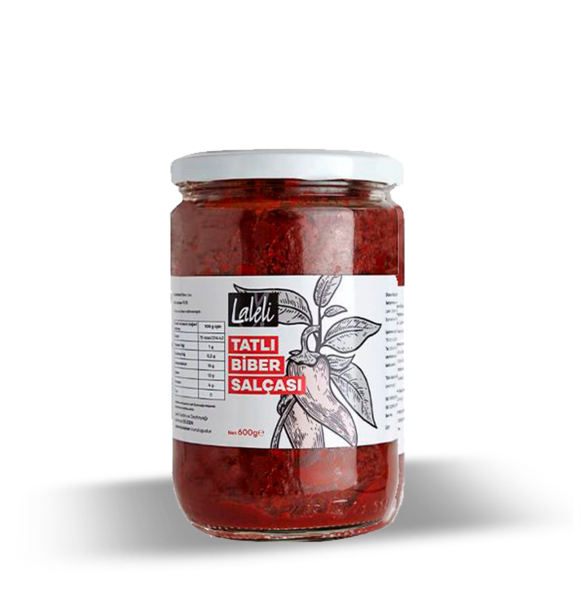 Tatlı Biber Salçası "Güneşte Kurutulmuş" 600 gr.  resmi