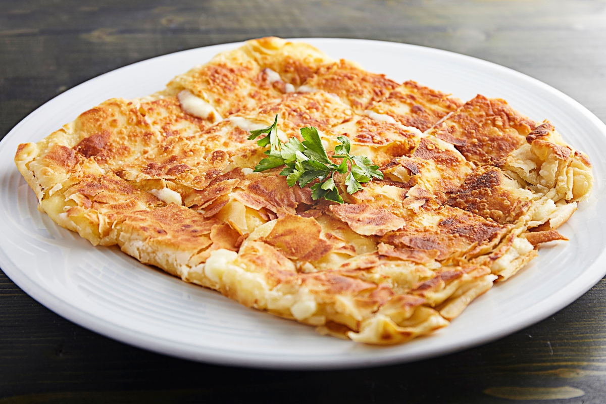 Gözleme Kavurmalı Kaşarlı resmi